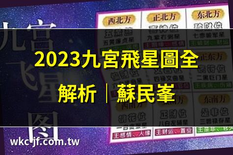 2023九宮飛星圖全解析｜蘇民峯 | 蘇民峯教你2023九宮飛星佈局 | 2023九宮飛星圖風水指南｜蘇民峯 | 2023九宮飛星圖財運佈局｜蘇民峯
